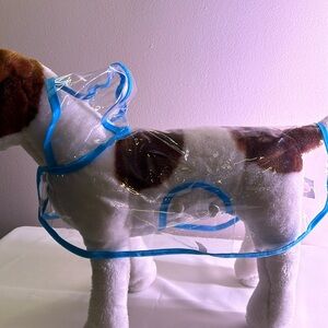 Clear Raincoat with Snaps.